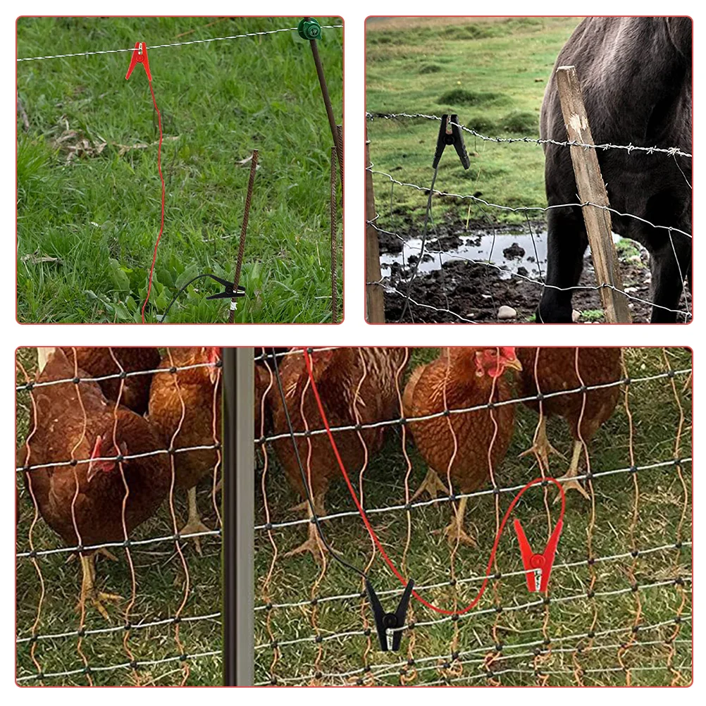 2 шт. перемычка для забора зарядный кабель электрический разъем выводы с зажимом