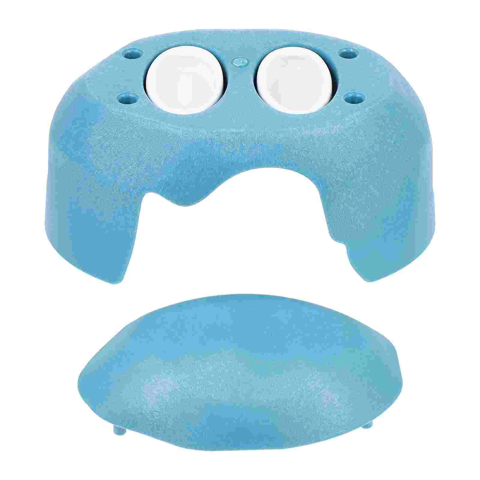 

1 Set of Reptile Hideout Tortoise Hide Cave Decorative Gecko Hide Box with Feeding Bowls