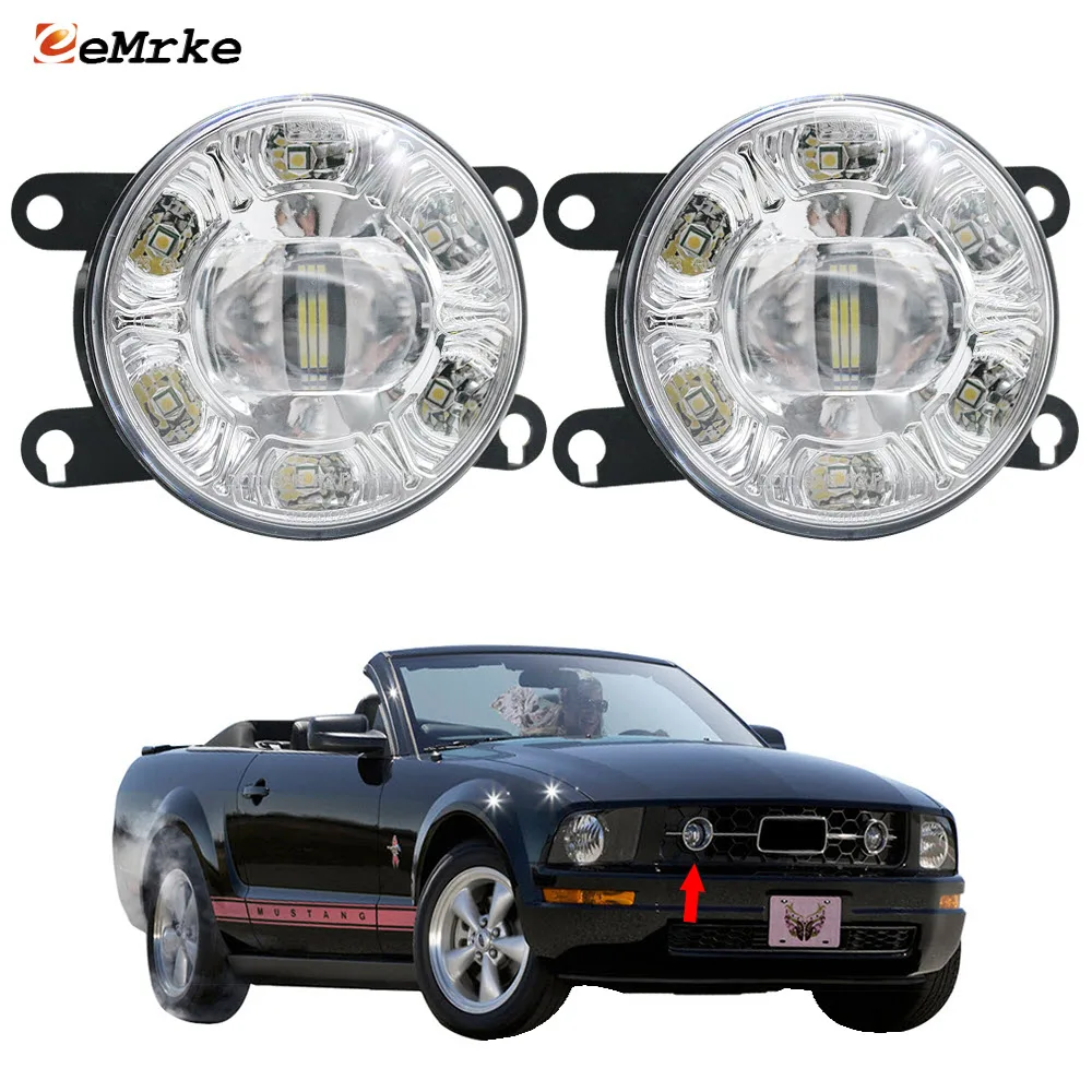 Светодиодные противотуманные фары в сборе для Ford Mustang Pony посылка V 2006-2009