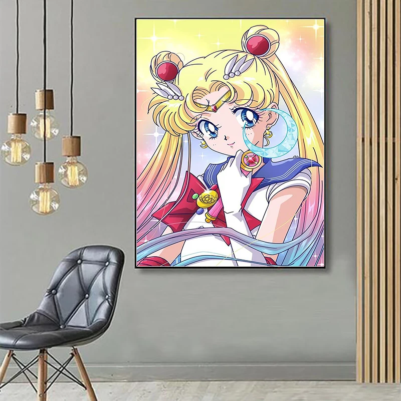 5d Набор Алмазной Живописи сделайте Свой Собственный Японского Аниме Мультфильм