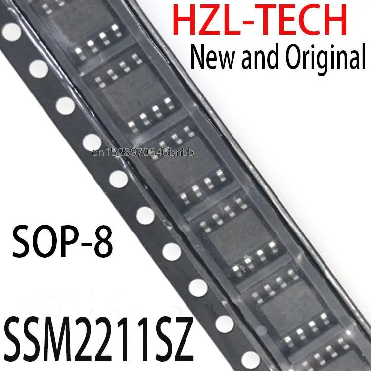 Новые и оригинальные SOP-8 SSM2211S SOP8 SSM2211 SOP SSM2211SZ-REEL SSM2211SZ, 10 шт.