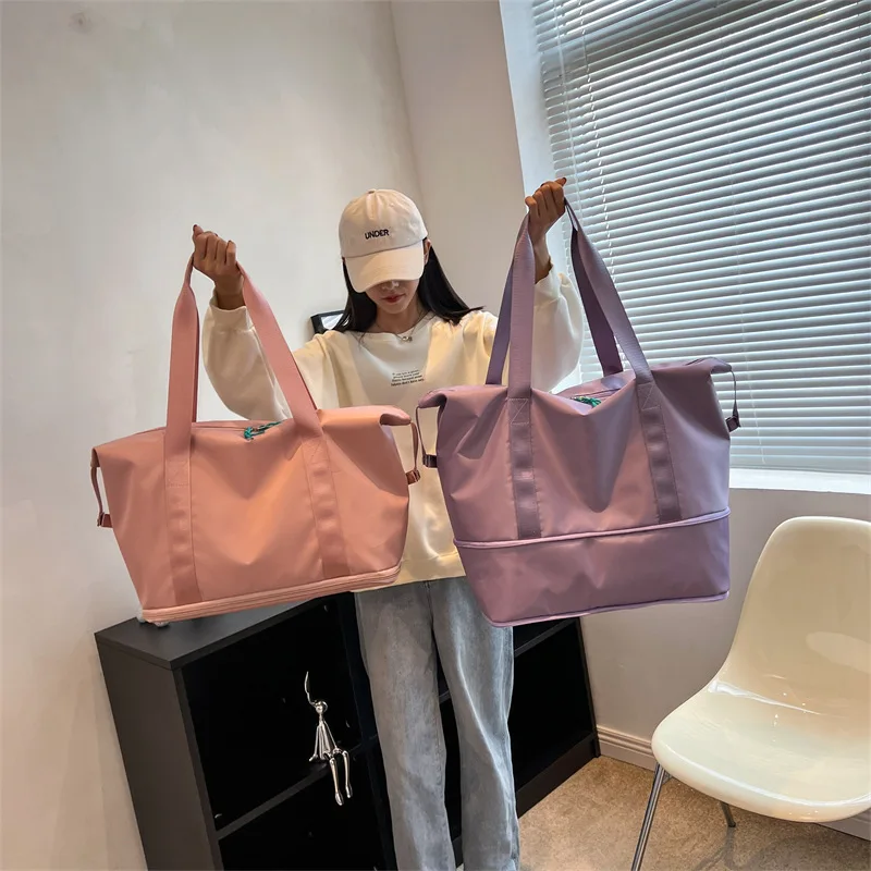 2023 Folding Travel Bags Waterproof Tote Travel Luggage Bags for Women Large Capacity Multifunctional Travel Duffle Bags Handbag