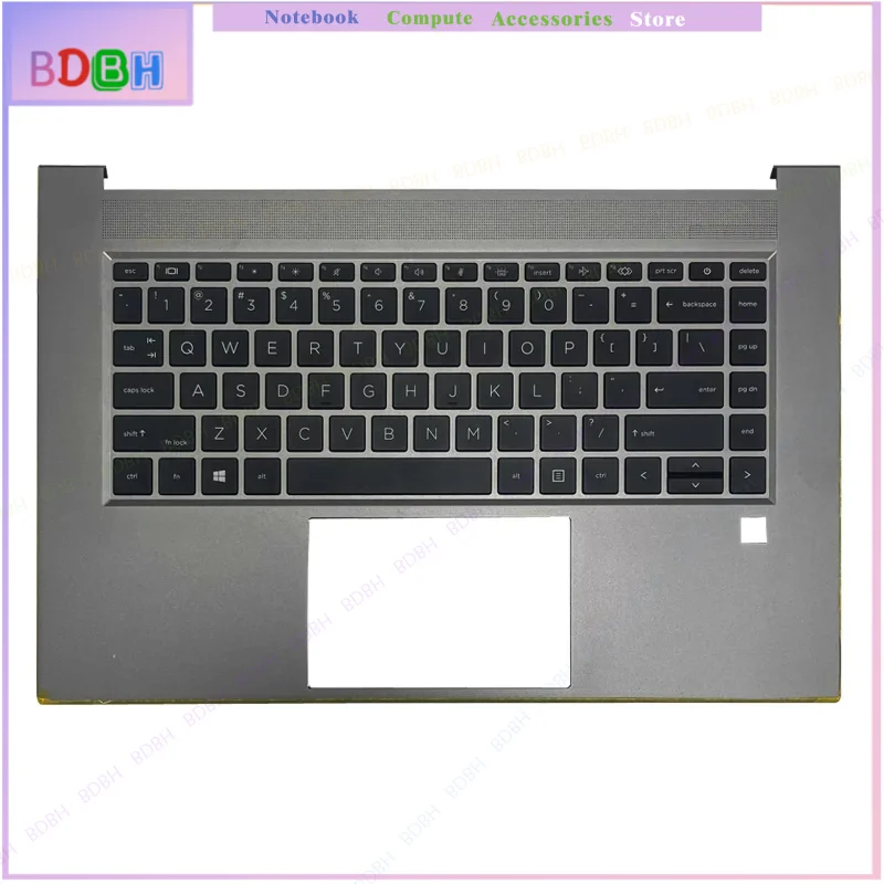 Фото Новая клавиатура с подсветкой и верхняя крышка с подставкой для рук для ZBOOK 15S Studio Create G7 G8 (US/UK/SP/LA/FR/IT/RU) – запчасти для компьютера №4