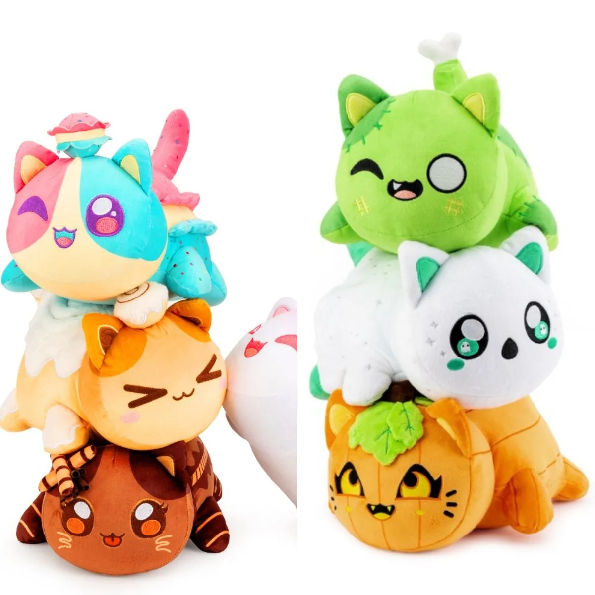 

Meemeow Aphmau Plush Sweet Treats Cat Plush Toy Macaron Cat Chocolate Cake Cat Strawberry Shortcake Cat Cinnamon Roll Cat Gifts