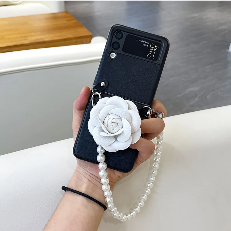 

Женский элегантный кожаный флип-чехол для телефона Samsung Galaxy Z 3