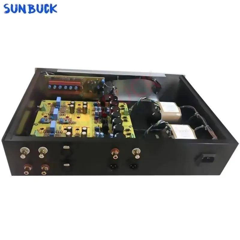 Фото Предусилитель SUNBUCK John Cur JC80 JFET с полностью симметричным FET-транзистором, балансный XLR, класс A, HIFI, лучше, чем предусилитель FM255. №3