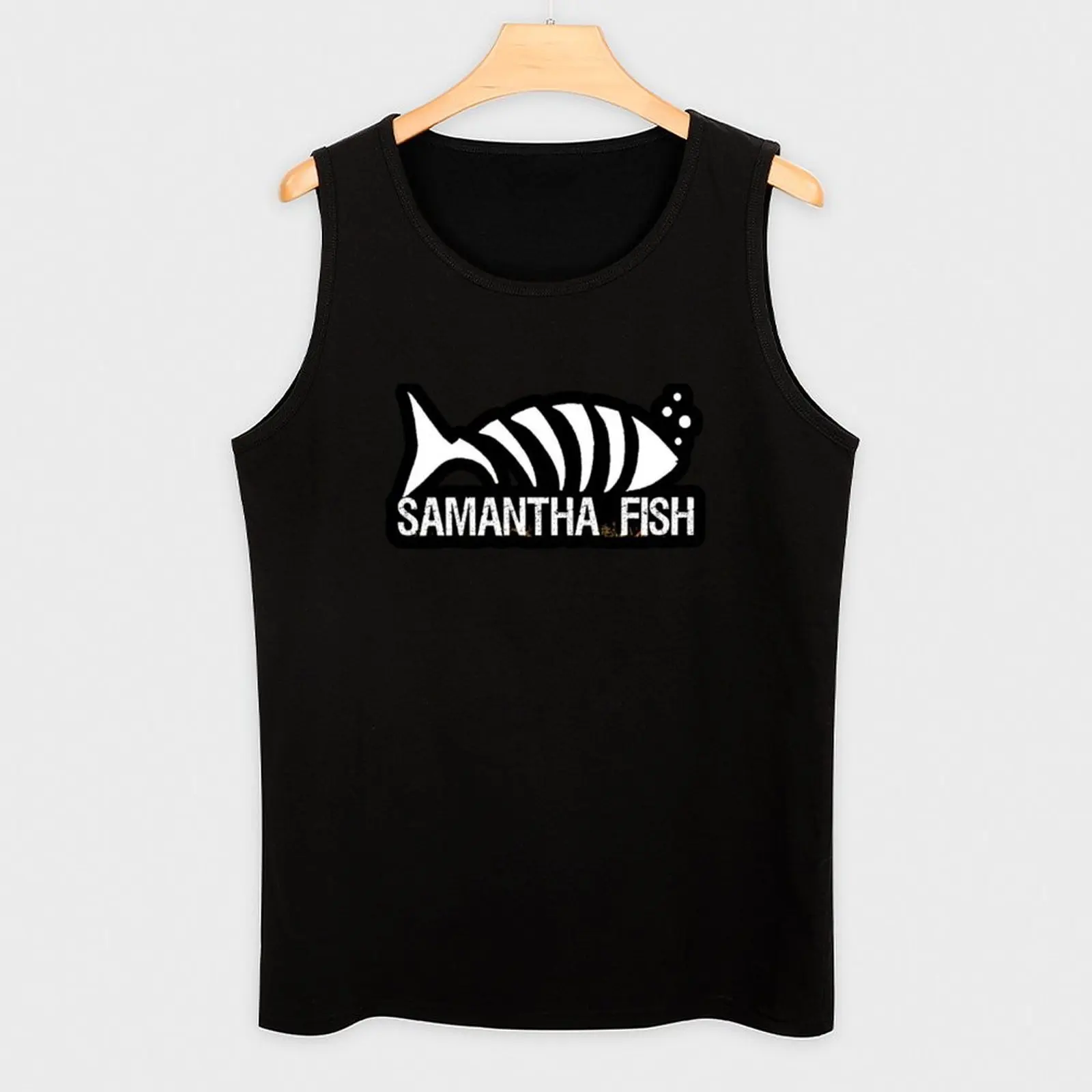 Фото Майка SAMANTHA FISH MUSIC ARTWORK из эластичной ткани, гибкая, удобная, без рукавов №3