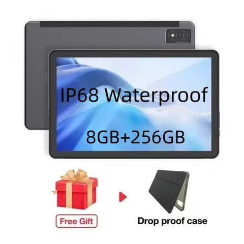 AGM PAD P1 водонепроницаемый планшет 10.36", Android 13, 8+256 ГБ