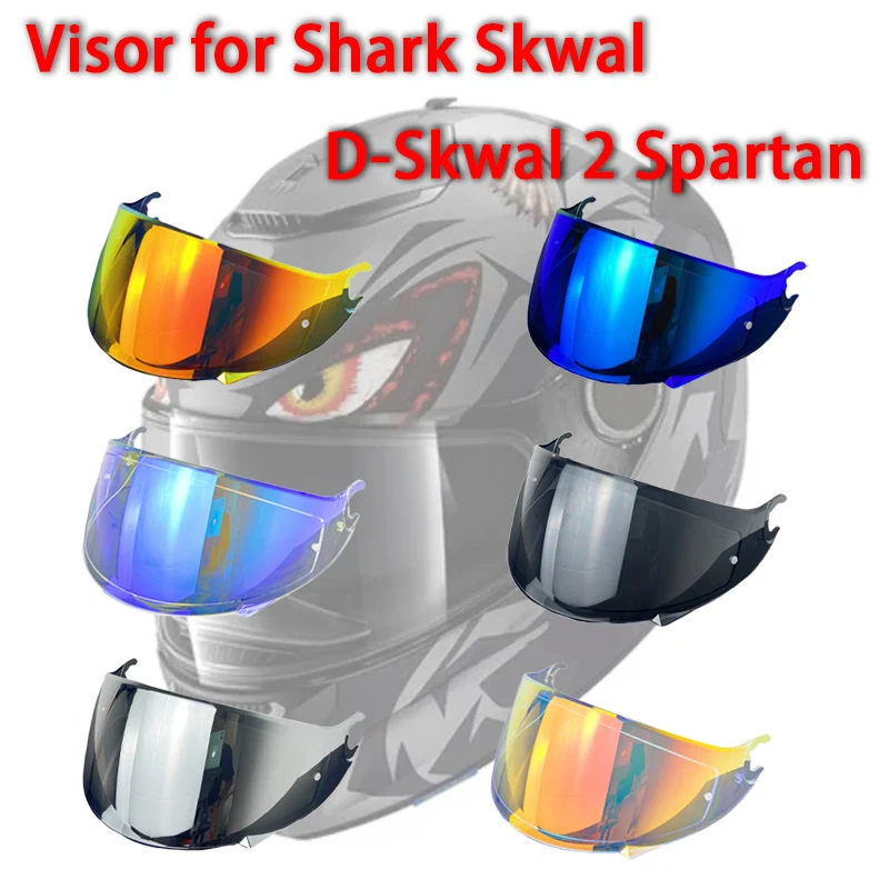 Visor for Shark Skwal D-Skwal 2 Spartan Motorcycle Helmet Motos Accesorios