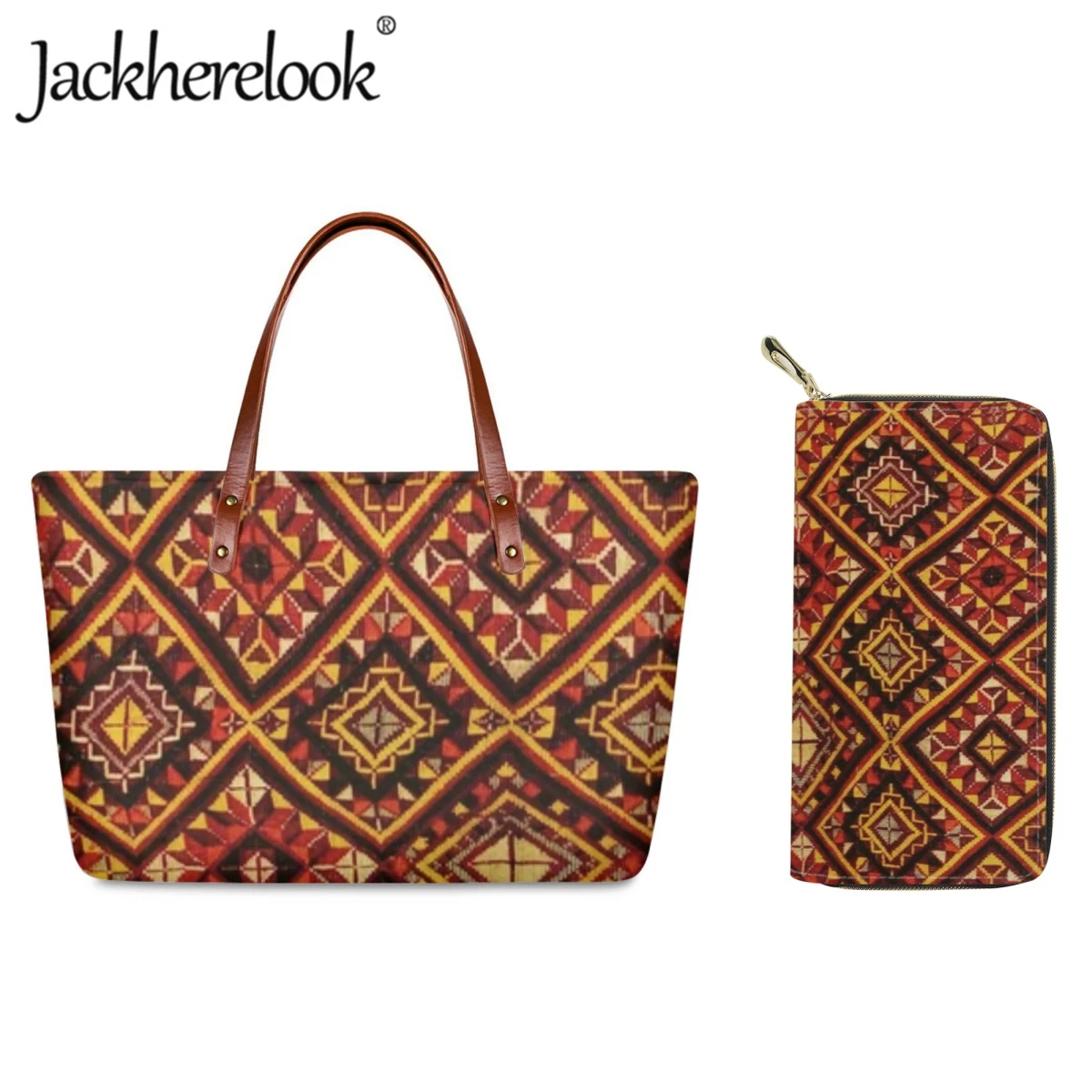 Jackherelook женские сумочки Африканский Племенной Тотем с принтом Ретро сумка-тоут
