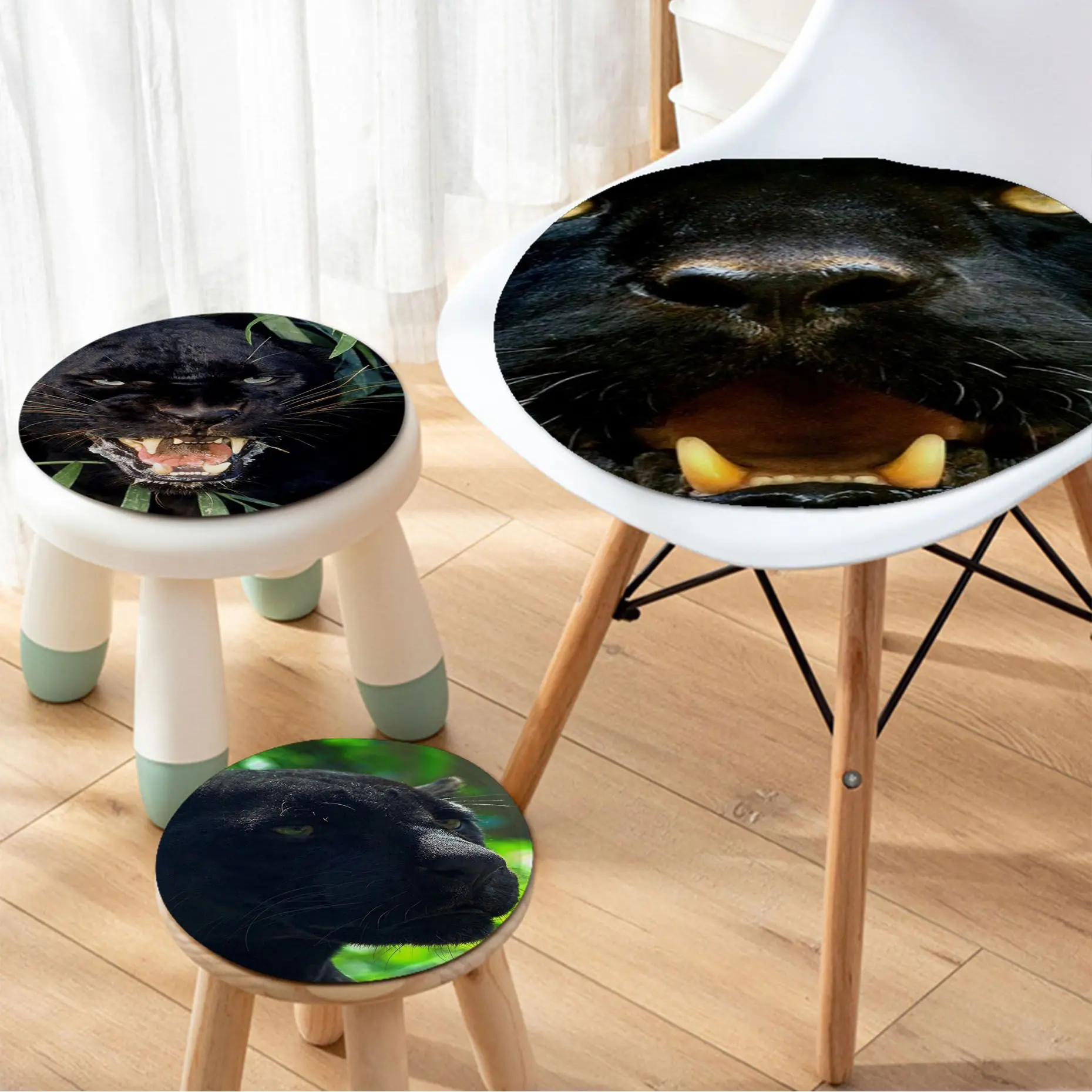 

Panther Creative Seat Cushion Office Dining Stool Pad Sponge Sofa Mat Non-Slip Cushions Home Decor