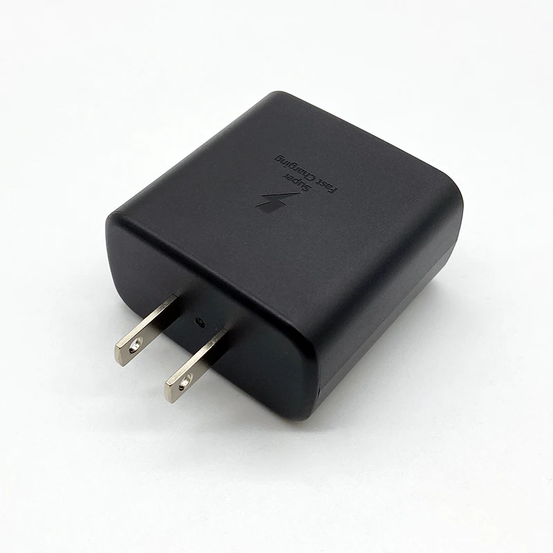 Кабель зарядный Samsung 45 Вт USB Type-C с американской вилкой