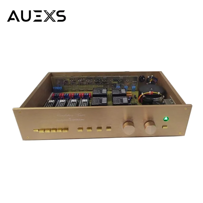 Предварительный усилитель AUEXS 1:1 FM266MKII класс А низкое искажение естественный и