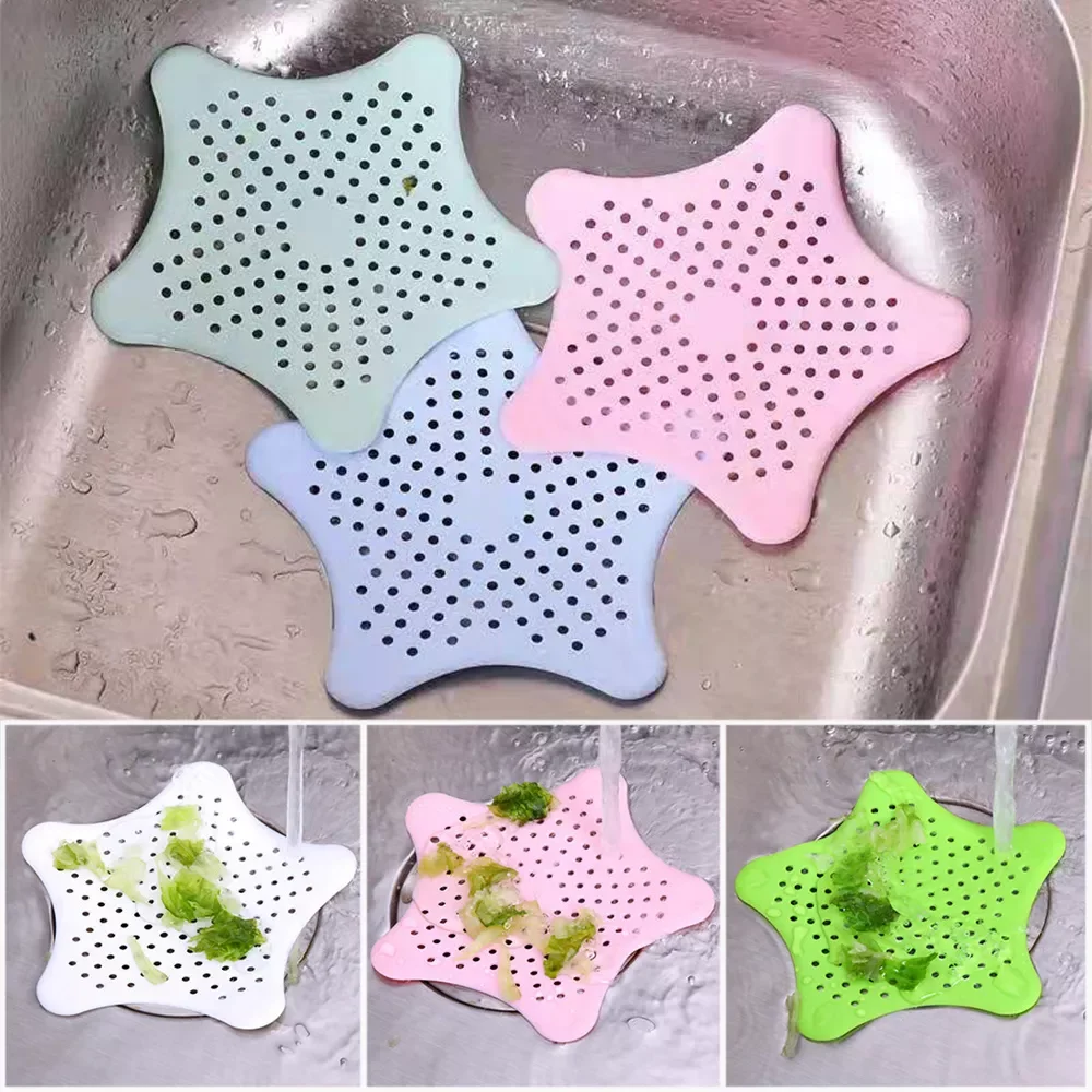 

Shower Floor Drain Hair Filter Strainer Sewer Plug Anti-blocking Kitchen Sink Stopper Outfall Deodorant For Bathroom Accessories