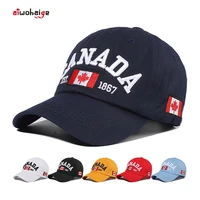 2022 new spring baseball caps unisex canadian letters embroidered cotton hat breathable shade cap mens hat outdoor casual hat