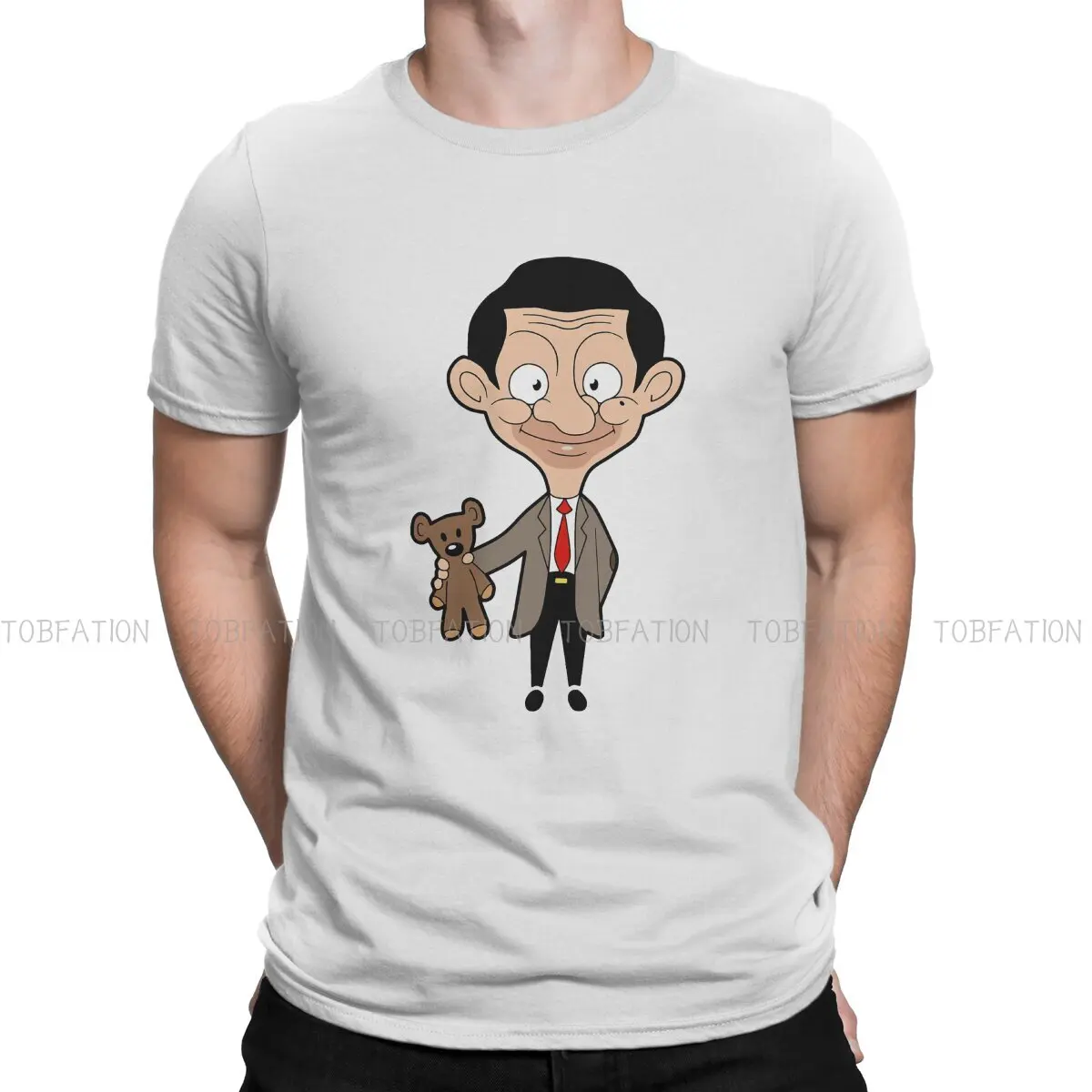 

Mr Bean Stupid Childish One Dimensional Thinking Shy 100% Cotton TShirts Clipart Personalize Homme T Shirt Hipster Clothing 6XL