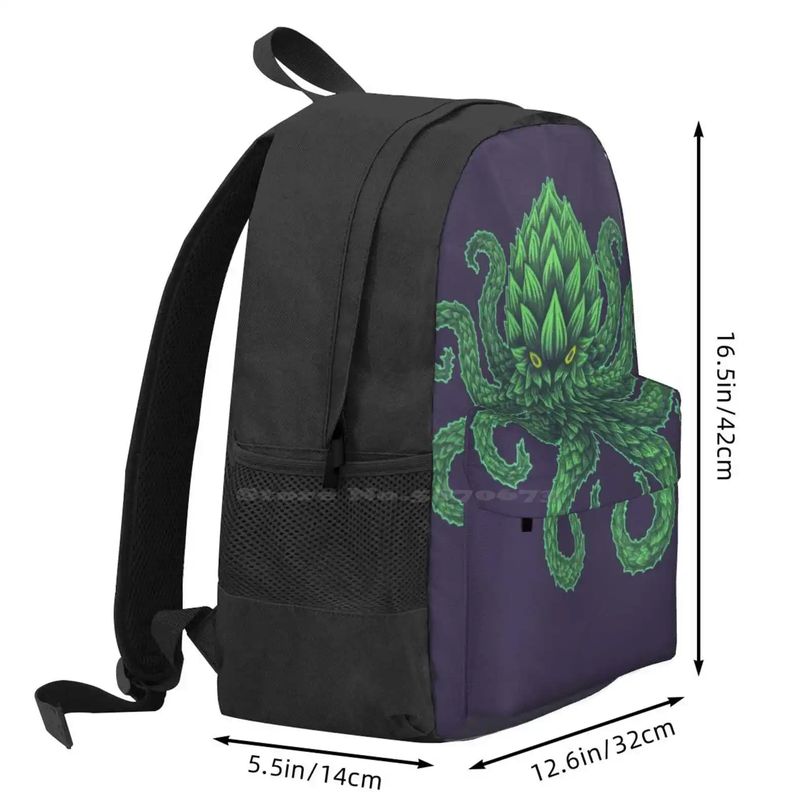Hoptopus Горячая Распродажа школьный рюкзак модные сумки осьминог Крафт пиво Geek Cthulu