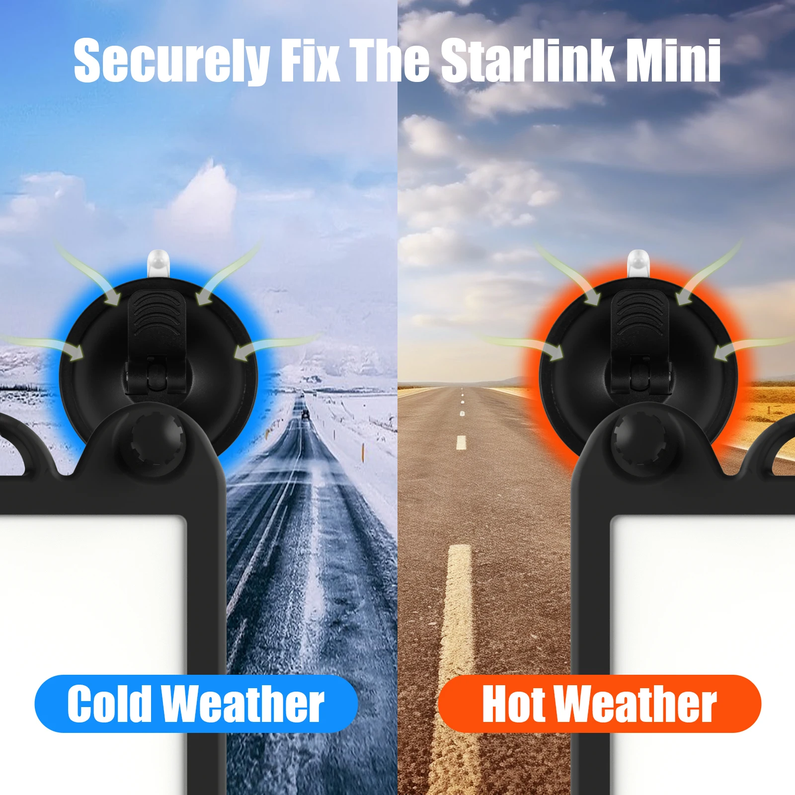 Starlink Mini Крепление на присоске Starlink Мини-присоска Starlink Мини-силиконовый защитный чехол для Starlink Mini Satell (art.: 3920cd66f1cae) - 3920cd66f1cae