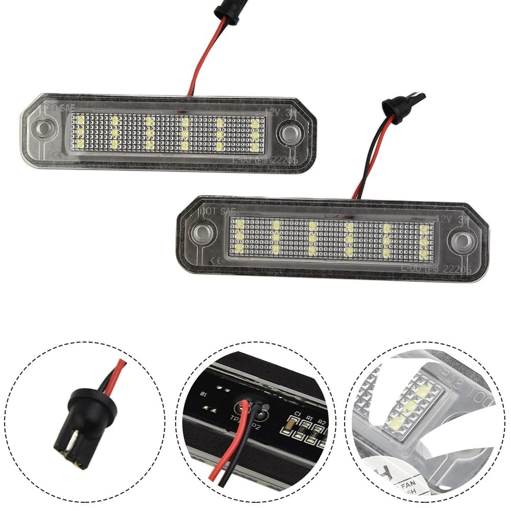 

Car Car Parts License Plate Light Lights Up Without Delay PC Parts Plug And Play 2PCS Replacement 34100-S04-A01