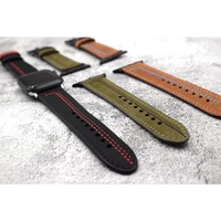 premium leather for apple watch strap for apple watch series 7 series 6 5 se leather strap leather band for iwatch series 7 6