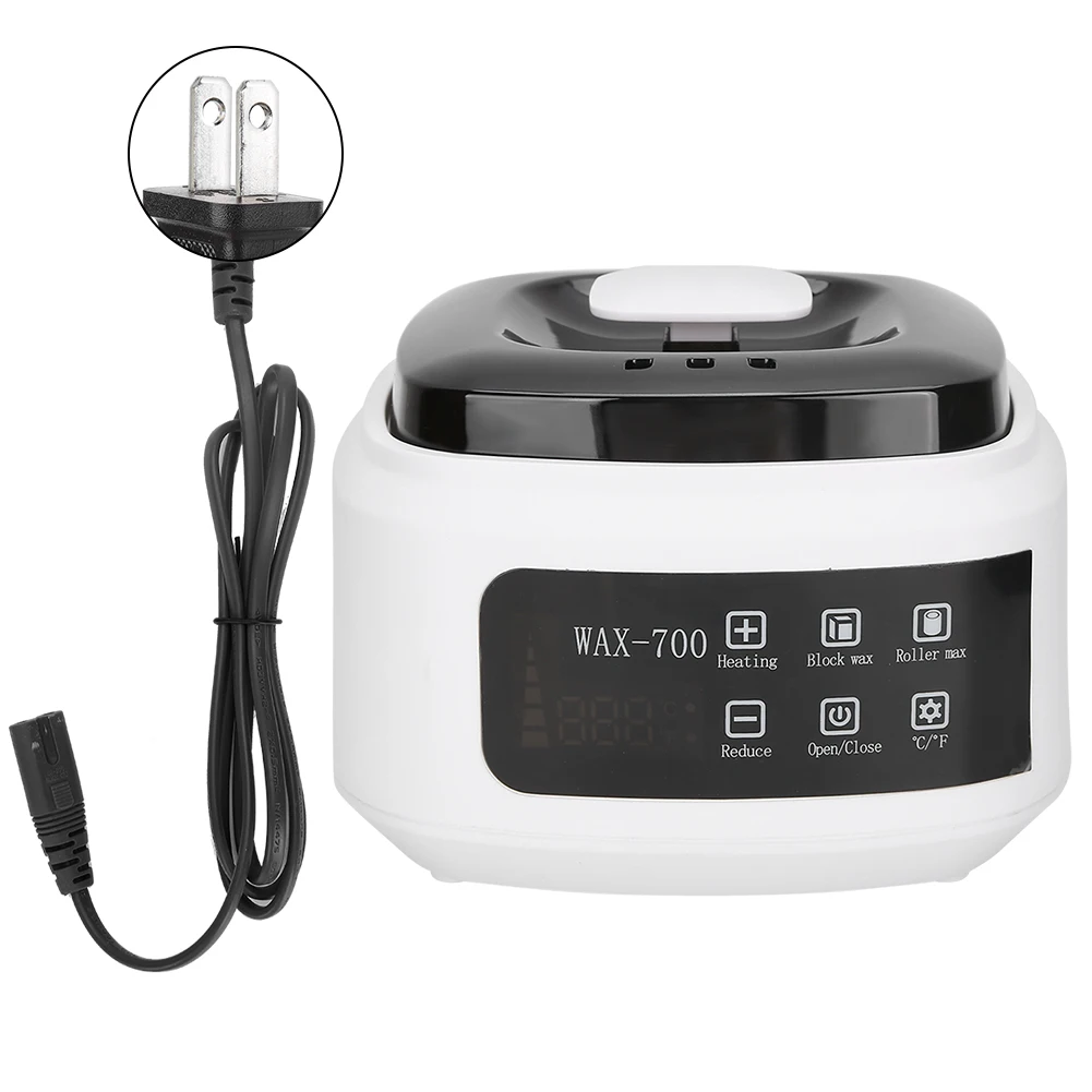 

500ml Wax Heater Automatic Temperature Control Electric Hair Removal Wax‑Melt Machine wax wax