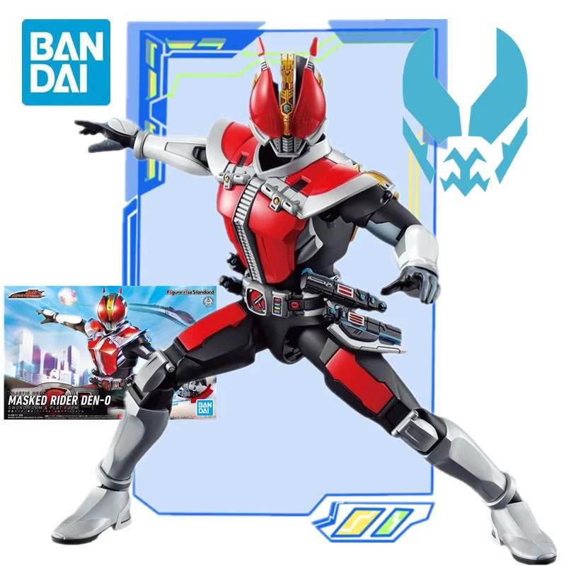 

Bandai Original Figure-rise Standard Masked Rider Den-O Anime Figure Model Joints Movable Action Figure Toys Gifts for friend