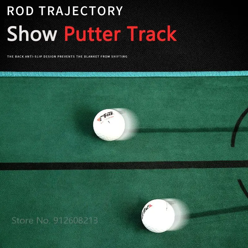 Корейский Тренировочный Коврик Для Гольфа PGM 3 м из массива дерева коврик для игры