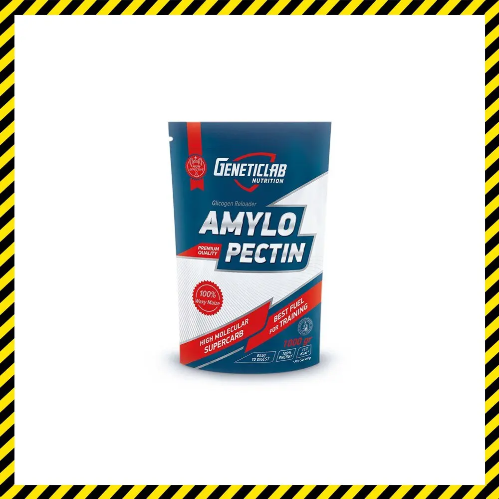 Амилопектин GeneticLab Nutrition Amylopectin 1000 грамм Россия Безвкусный | Спорт и развлечения