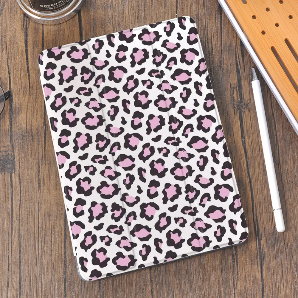 

Leopard Print iPad Air Case For iPad Mini 6 9th Generation Cover Cute Cow Pro 11 12.9 10.2 8th 7th 9.7 6th 5th Air 4 Accessories