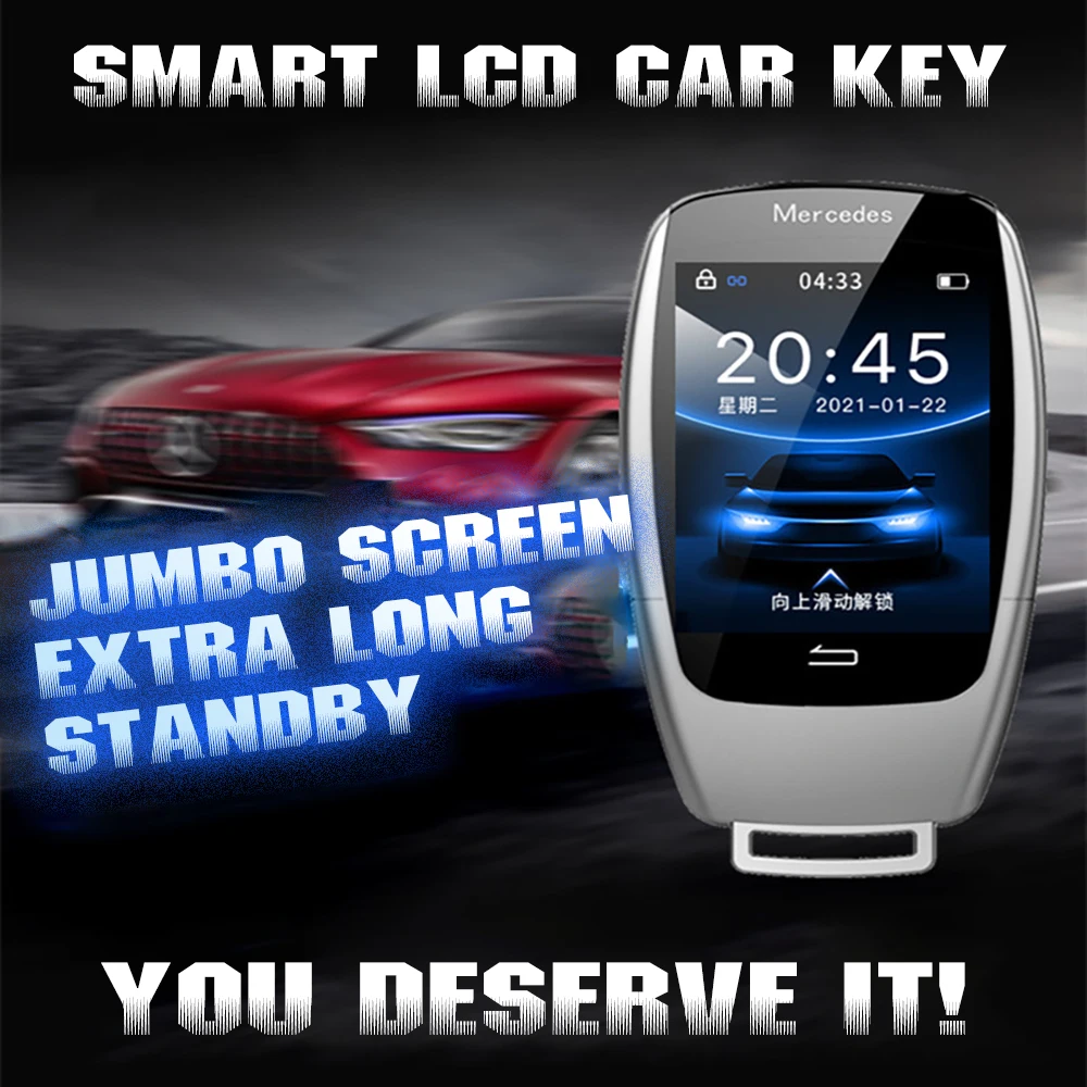 

TK900 Universal Keyless Entry Modified Remote Smart Key LCD Screen OBD For BMW/Benz/Audi/VW/Porsche/Ford/Toyota/KIA/Land Rover