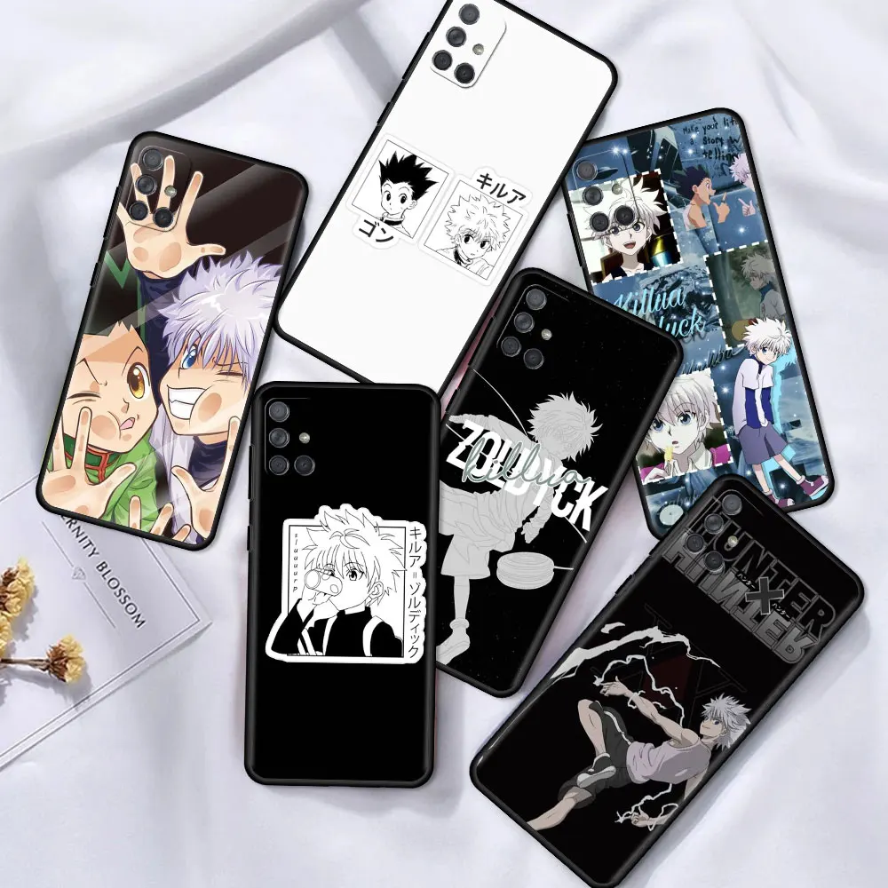 

Anime Hunter X Hunters Case For Samsung Galaxy A12 A52 A41 A32 A21s A71 A02s A32 5G A31 A72 A22 A11 Black TPU Phone Shell