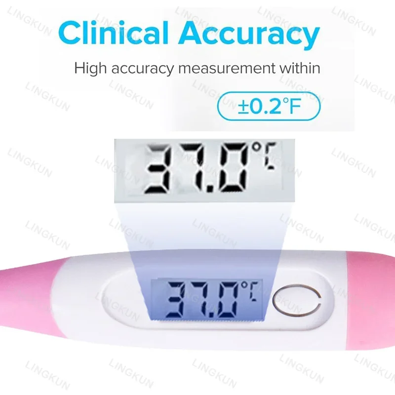 Цифровой Термометр Для Лихорадки Температура Тела Оральный Подмышки Ректальный
