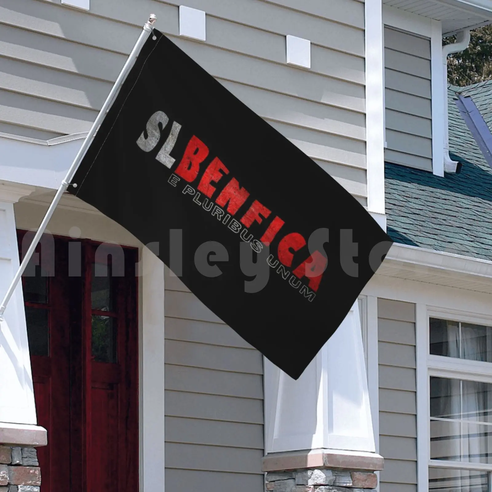 Футбольный клуб из Лиссабона фанаты флаг ультра Автомобильный забавный