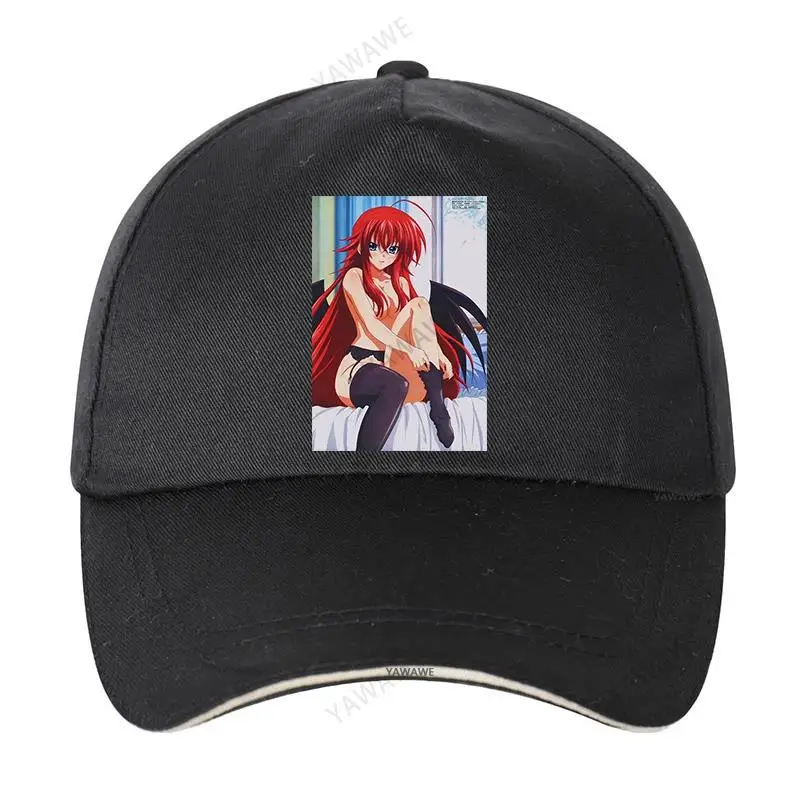 

Black Casual Boys Printed Fish caps egit High School Dxd Rias Gremory Crimson Fashion yawawe print Unisex Snapback hats