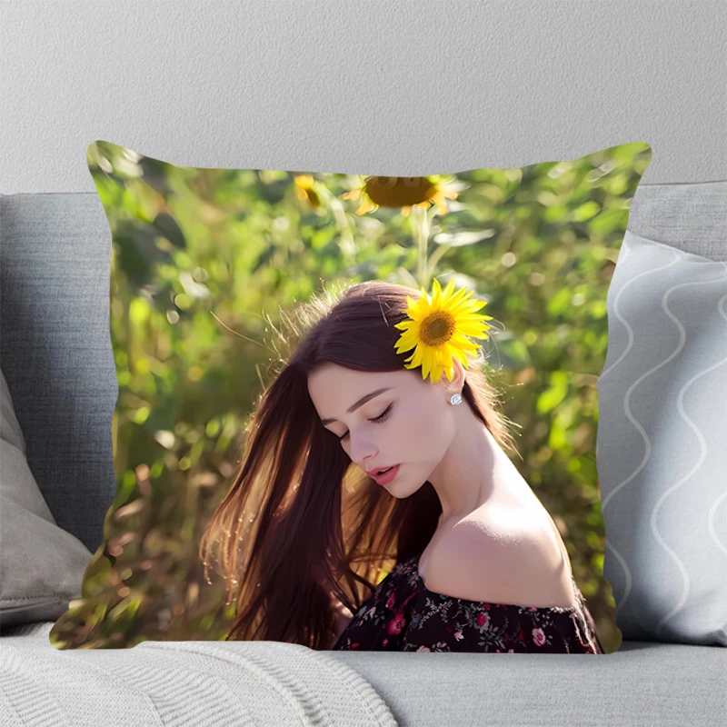 Универсальная Квадратная Подушка Для Домашнего Офиса Декора Автомобиля —