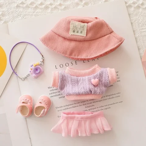 Labubu Тюлевая юбка для кукол 17 см
