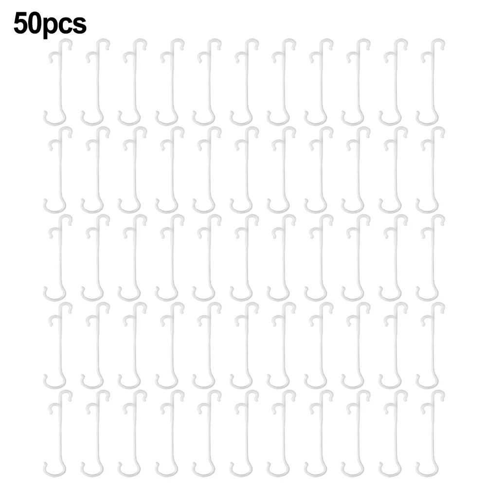 

50/100Pcs 13CM Tomato Support J Hooks Plant Tomato Support Vegetable Clips Prevent Pinching Or Falling Off Garden Accessories