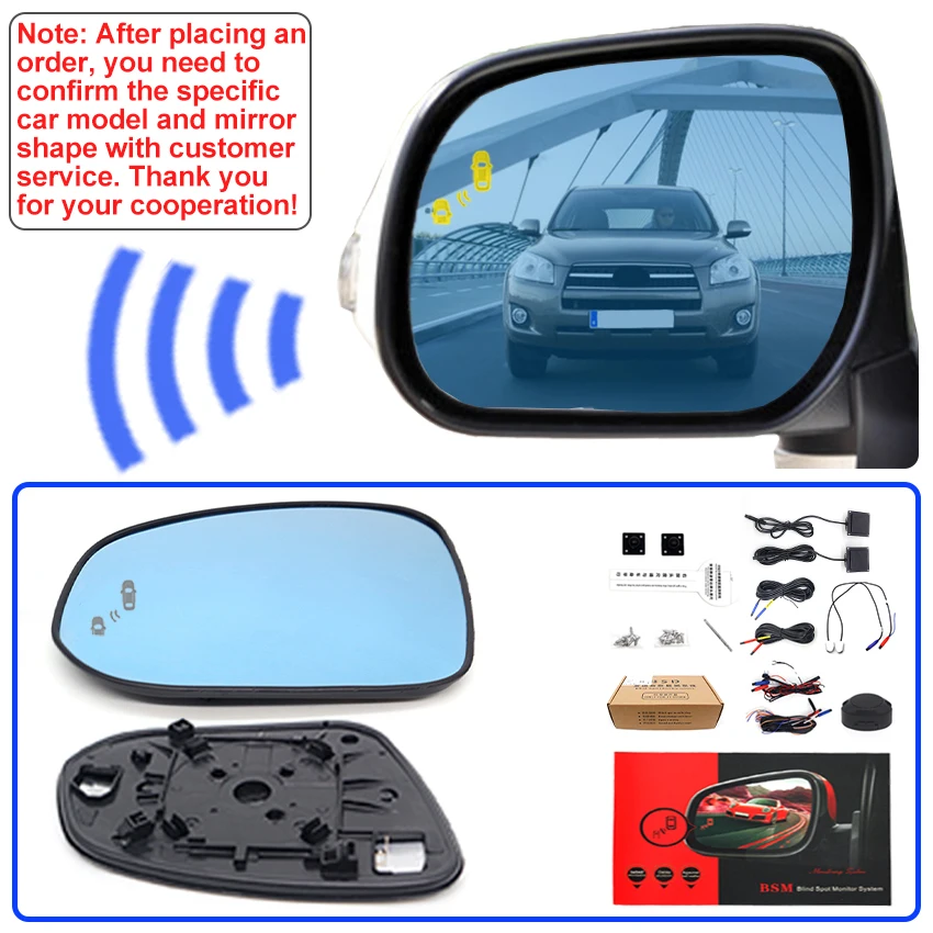 

Автомобильная система контроля слепых зон BSD BSM BSA, реверсивный радар для Toyota RAV4 2009-2012 Verso 2009-2014