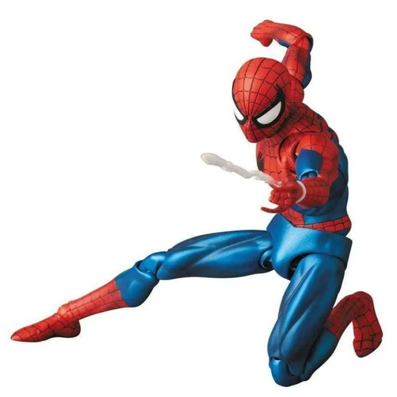

Anime Marvel Spider Man 6" Action Figure Toys Doll Model Amazing Pizza Red Blue Spiderman Peter Parker Legends One Action Model
