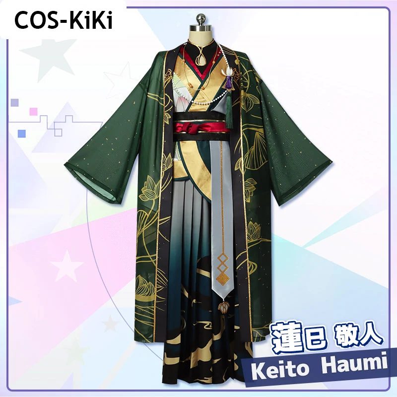 

COS-KiKi Anime Ensemble Stars Hasumi Keito Game Suit Cosplay Costume Gorgeous Uniform Halloween Carnival Party Role Play Outfit
