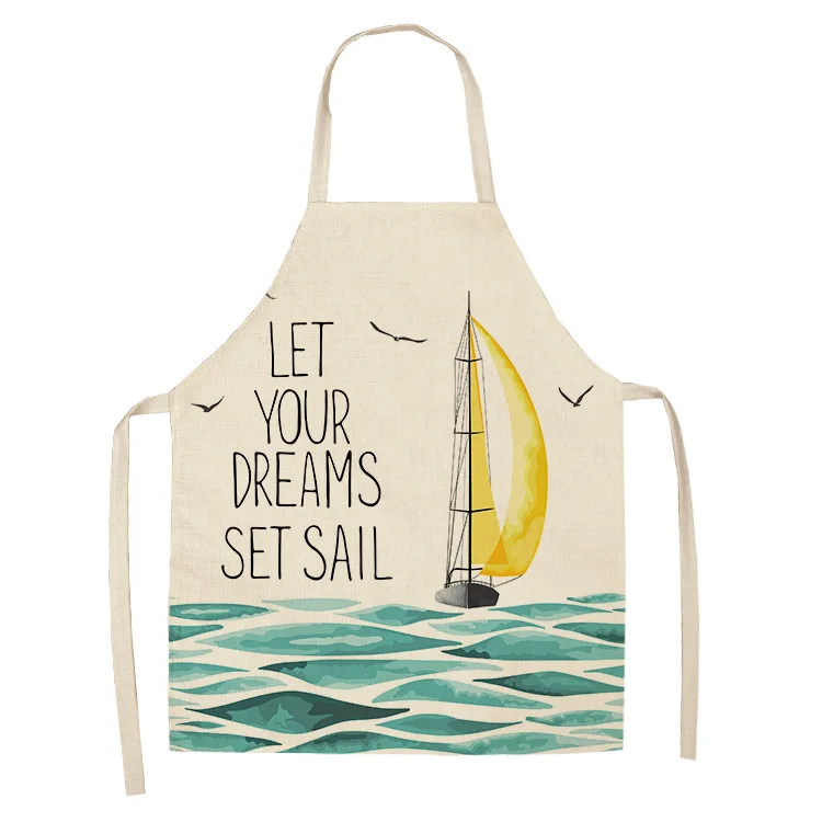 

man Elephant dolphin sea land animal pattern House cleaning Apron for children kids apron Woman kitchen apron Men kitchen apron