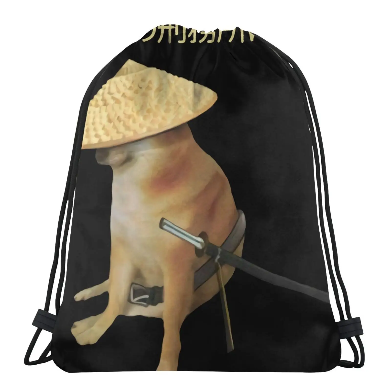 

Samurai Cheems Go To Horny Jail 2904 Men's Backpack Makeup Bag Tote Bag Bags For Girls Pouch Bag Bag Anime Shoe Bag Bucket Bag