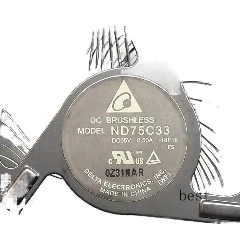 Для нового оригинального вентилятора процессора ноутбука для ThinkPad T14 T490 T495 ND75C33