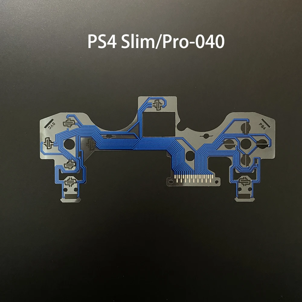 Фото 10 шт. для Ps4 Ps5 ремонт Jdm 030 040 050 контроллера проводящая пленка клавиатура гибкий кабель кнопки лента печатная плата Прямая доставка №5