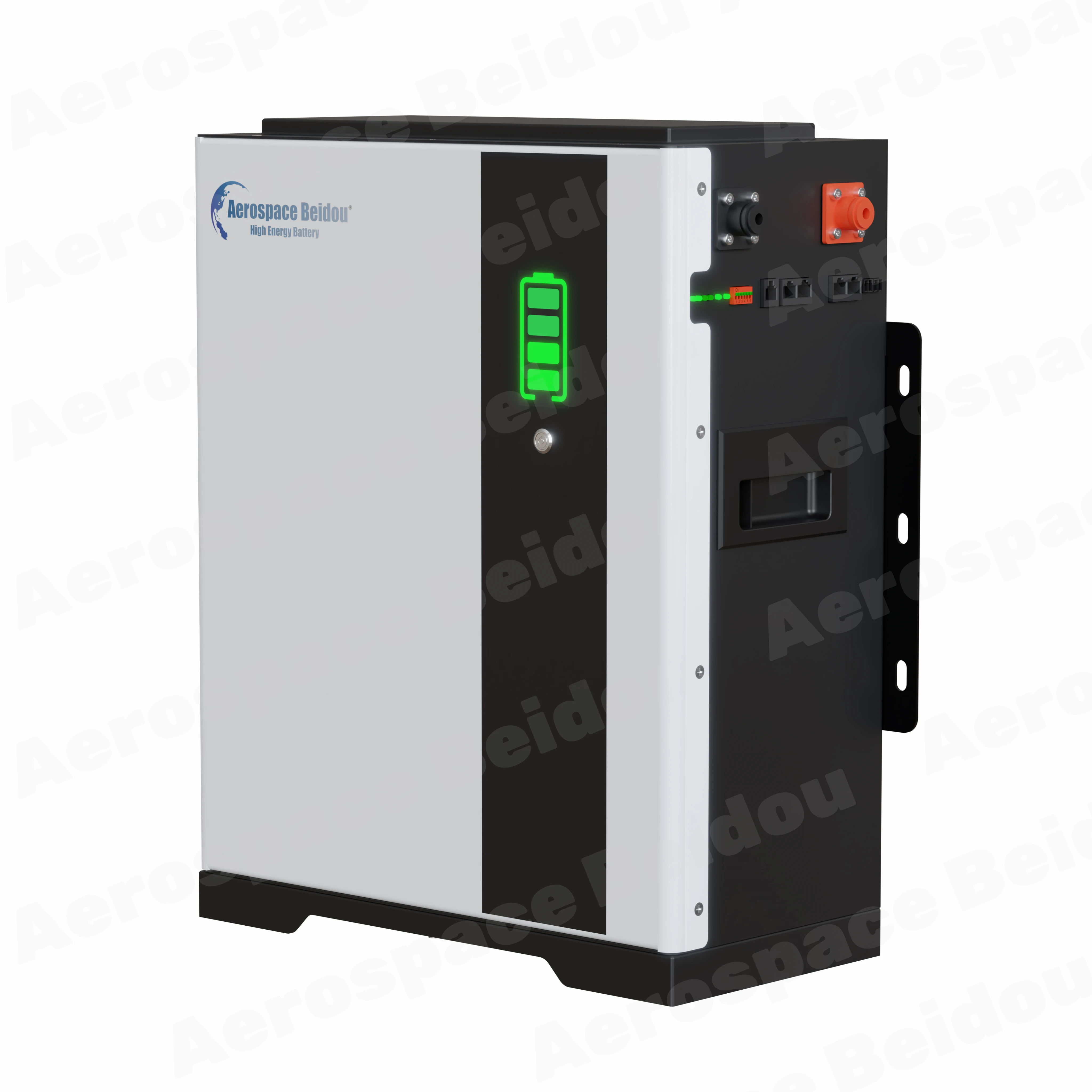 

Stock on sale Vertical Stackable 5Kwh 10Kwh Lithium Batteries Pack 100ah 48v Battery home use solar power energy storage system