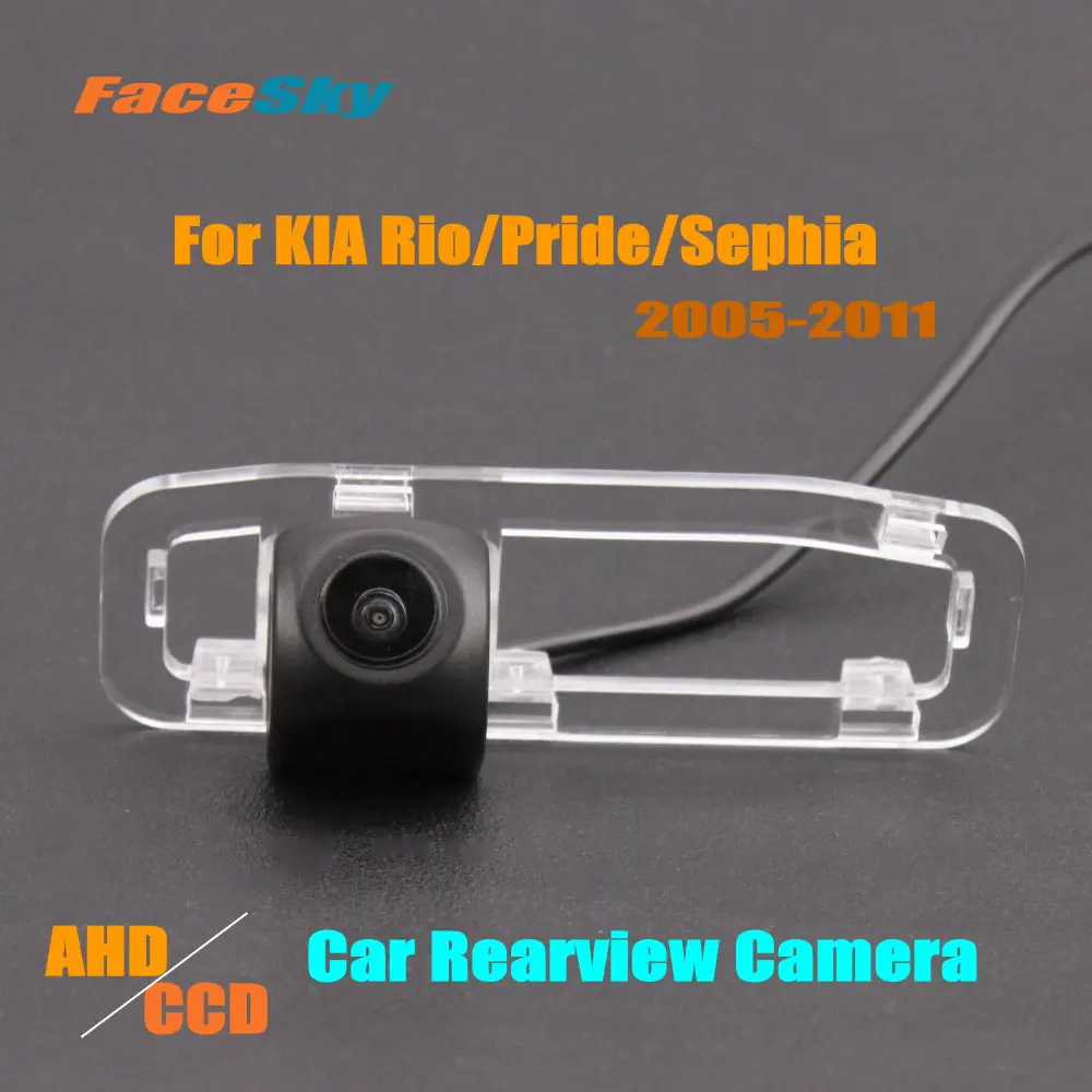 

FaceSky Car Rearview Camera For KIA Rio JB/Rio5/New Pride/Sephia Sport 2005-2011 Rear Dash Cam AHD/CCD 1080P Reverse Accessories