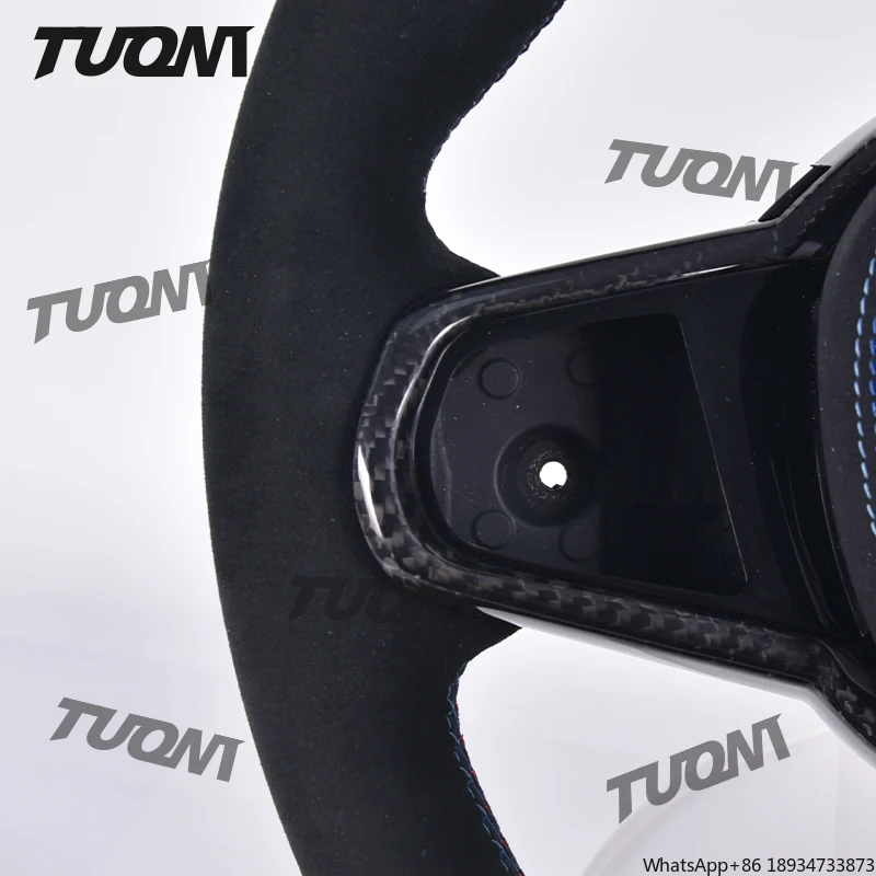 Новая версия рулевого колеса LCI из алькантары для BMW G80 G20 G28 G30 G38 G32 G11 G12 G01 G02 G05