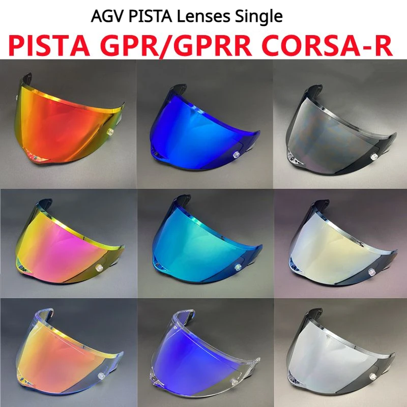 

Одноштырьковые линзы AGV PISTA GPR/GPRR, стандартные аксессуары для шлема