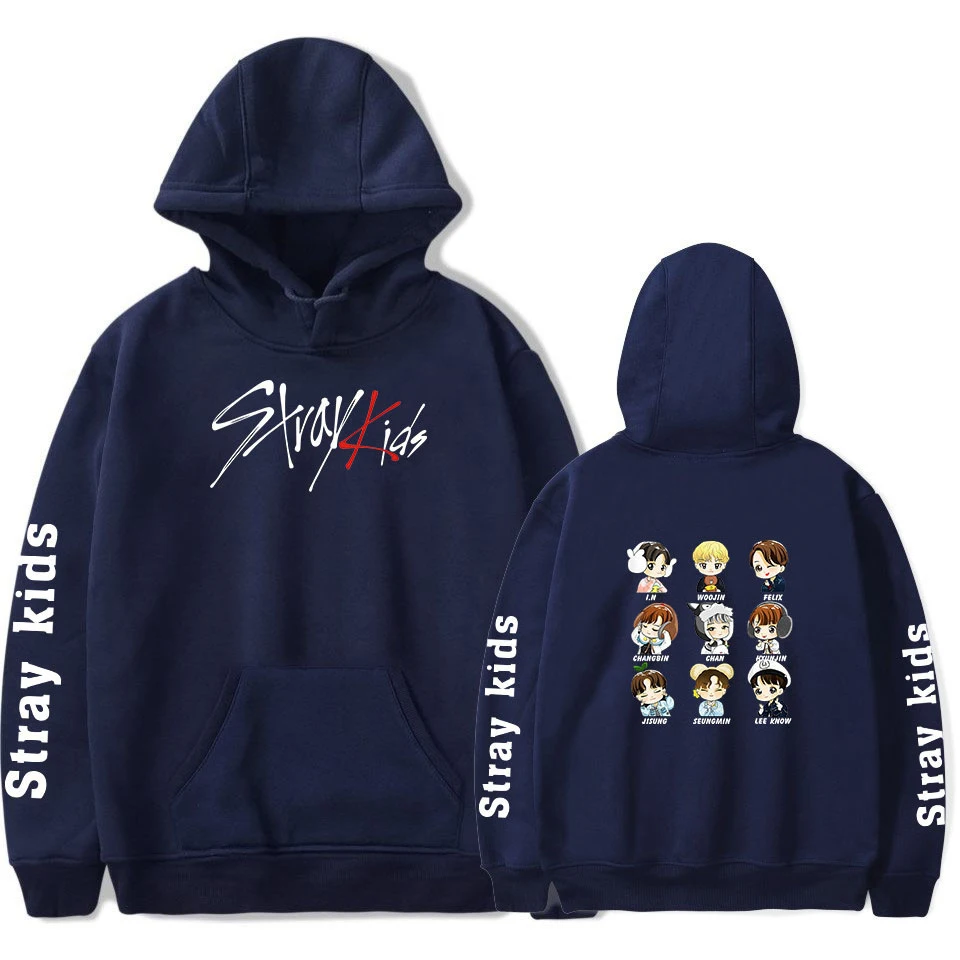 

Stray Kids Hoodies Sweatshirt SKZOO HAN BANG CHAN CHANGBIN FELIX SEUNGMIN HYUNJIN LEE KNOW Unisex Wram Long Sleeve Clothes