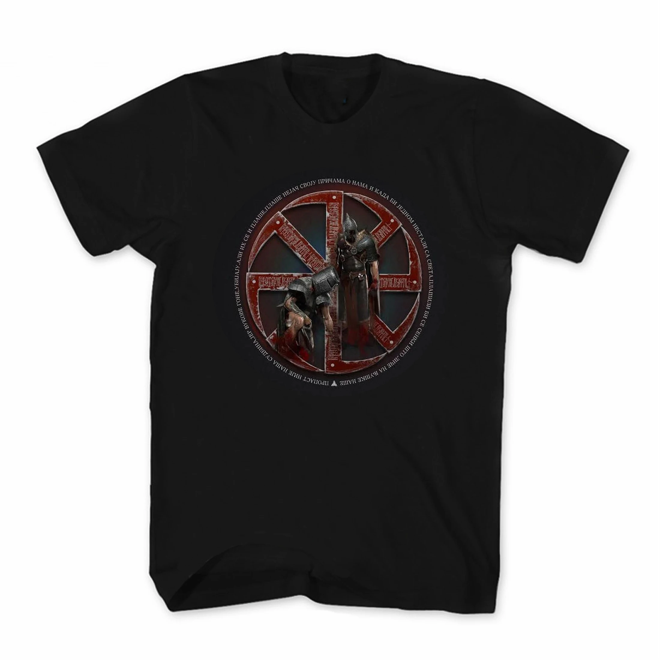 

Kolovrat Symbols Pagan Victory T-Shirt. Summer Cotton Short Sleeve O-Neck Mens T Shirt New Gift S-3XL
